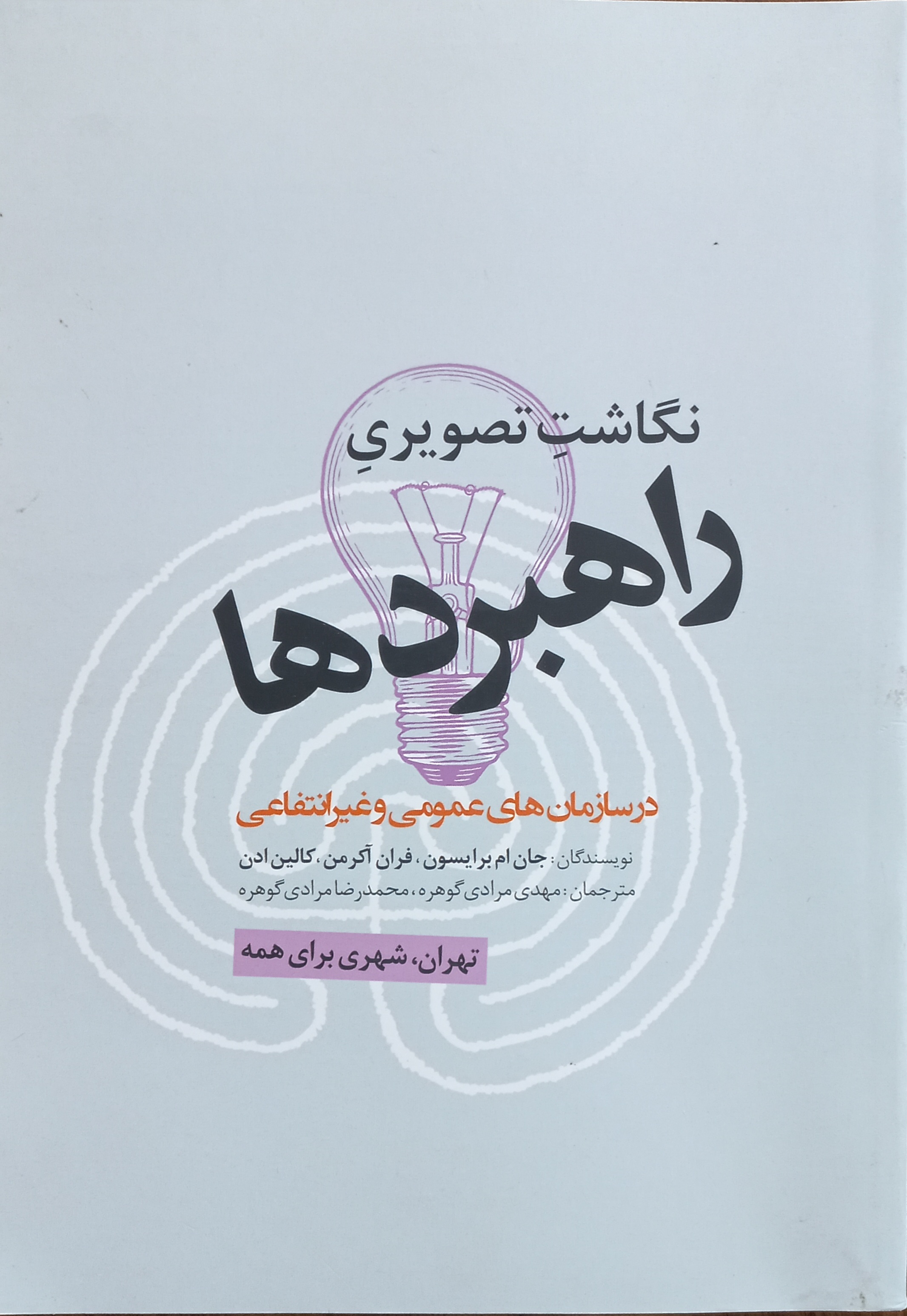 نگاشت تصویری راهبردها در سازمان‌های عمومی و غیرانتفاعی